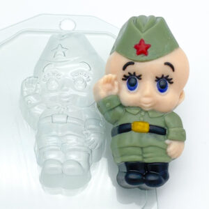 Форма пластиковая “Малыш/Солдат”
