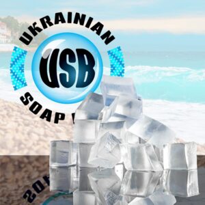 Мильна основа UkrainianSoapBase МОРСЬКА СІЛЬ прозора, SLS Free (Україна)